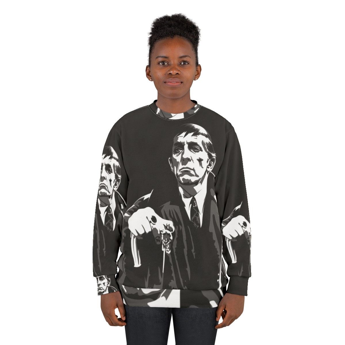 Barnabas Collins Dark Shadows Gothic Vampire Sweatshirt - women