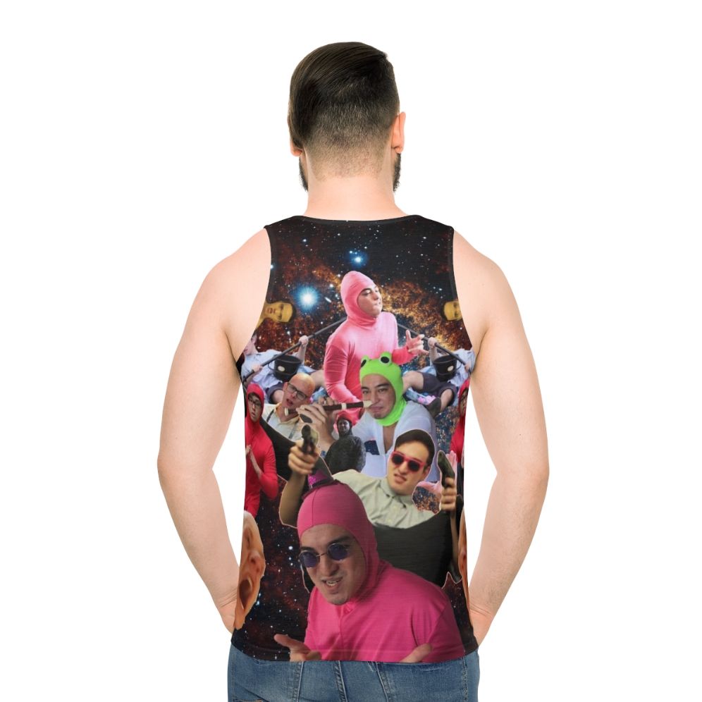 Filthy Frank Unisex Graphic Tank Top - men back