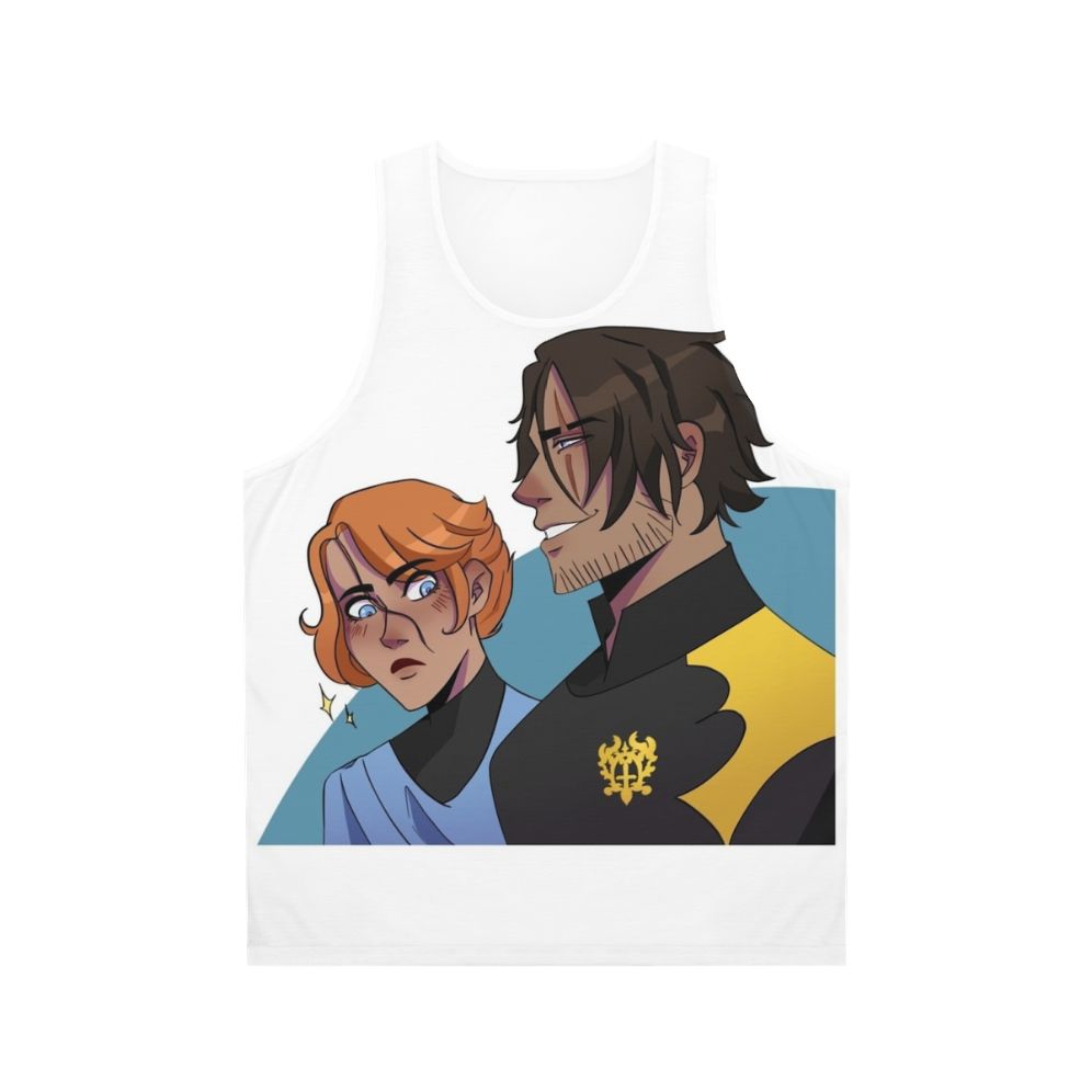 Castlevania Sypha and Trevor Unisex Tank Top