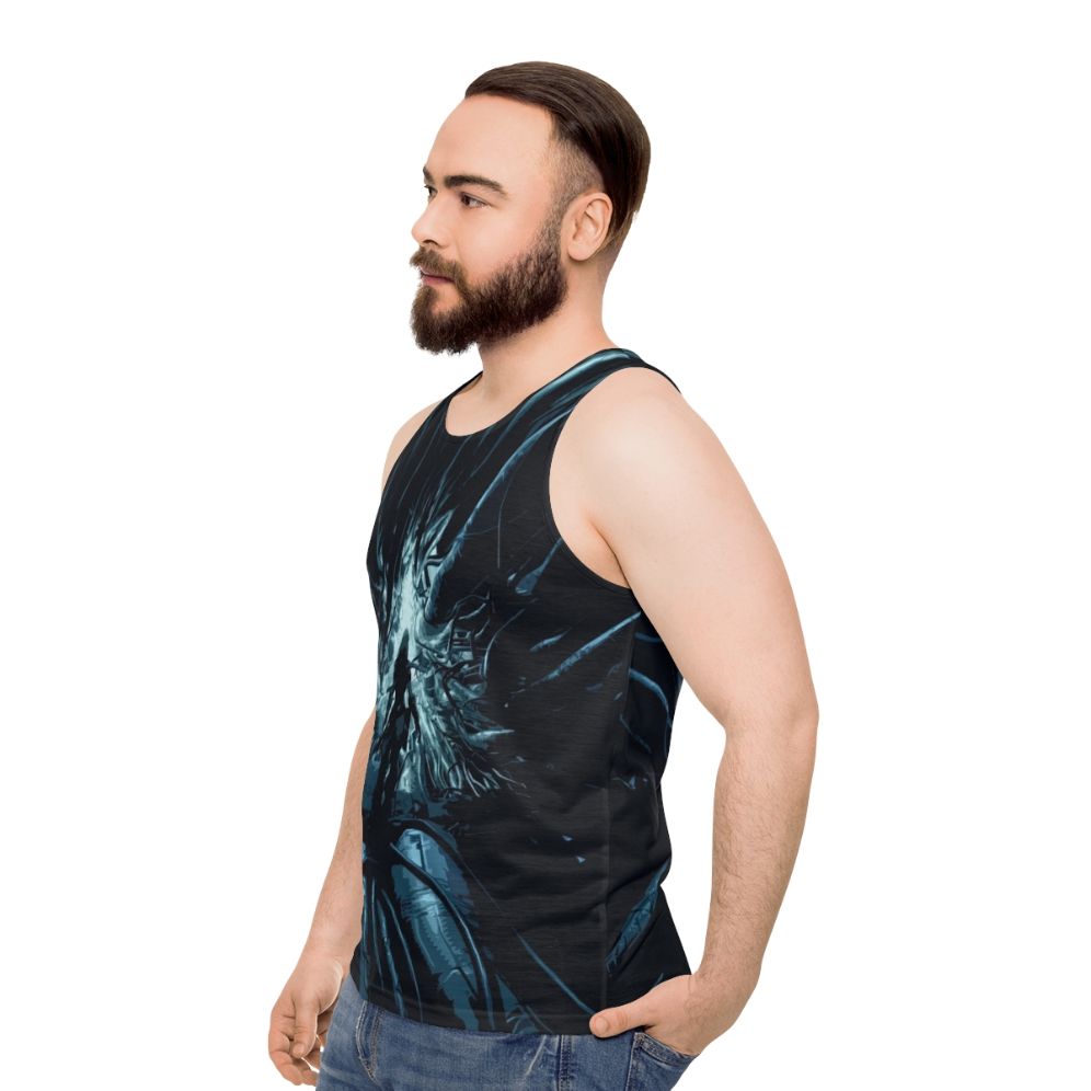 Horizon Zero Dawn Unisex Sci-Fi Tank Top - men side