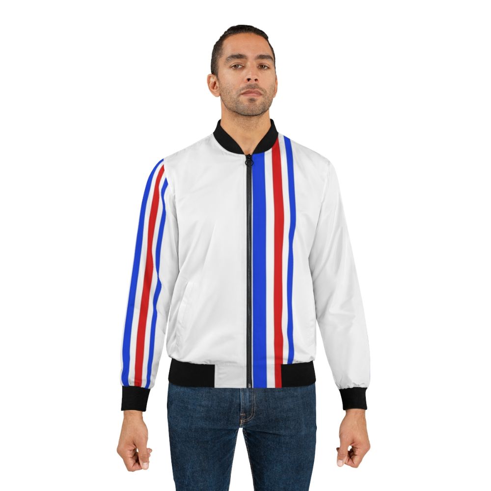 Retro 60s mod style bomber jacket with graphic patterns - Lifestyle