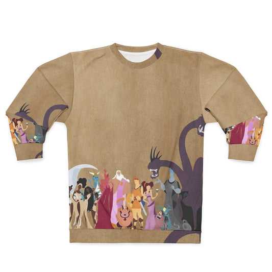 Hercules Sweatshirt with Mythological Hero Design