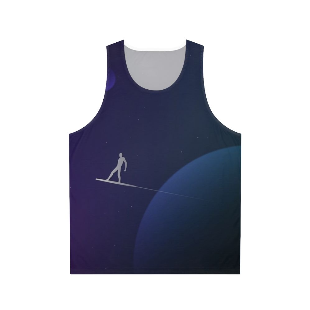 Minimalist Silver Surfer Unisex Tank Top