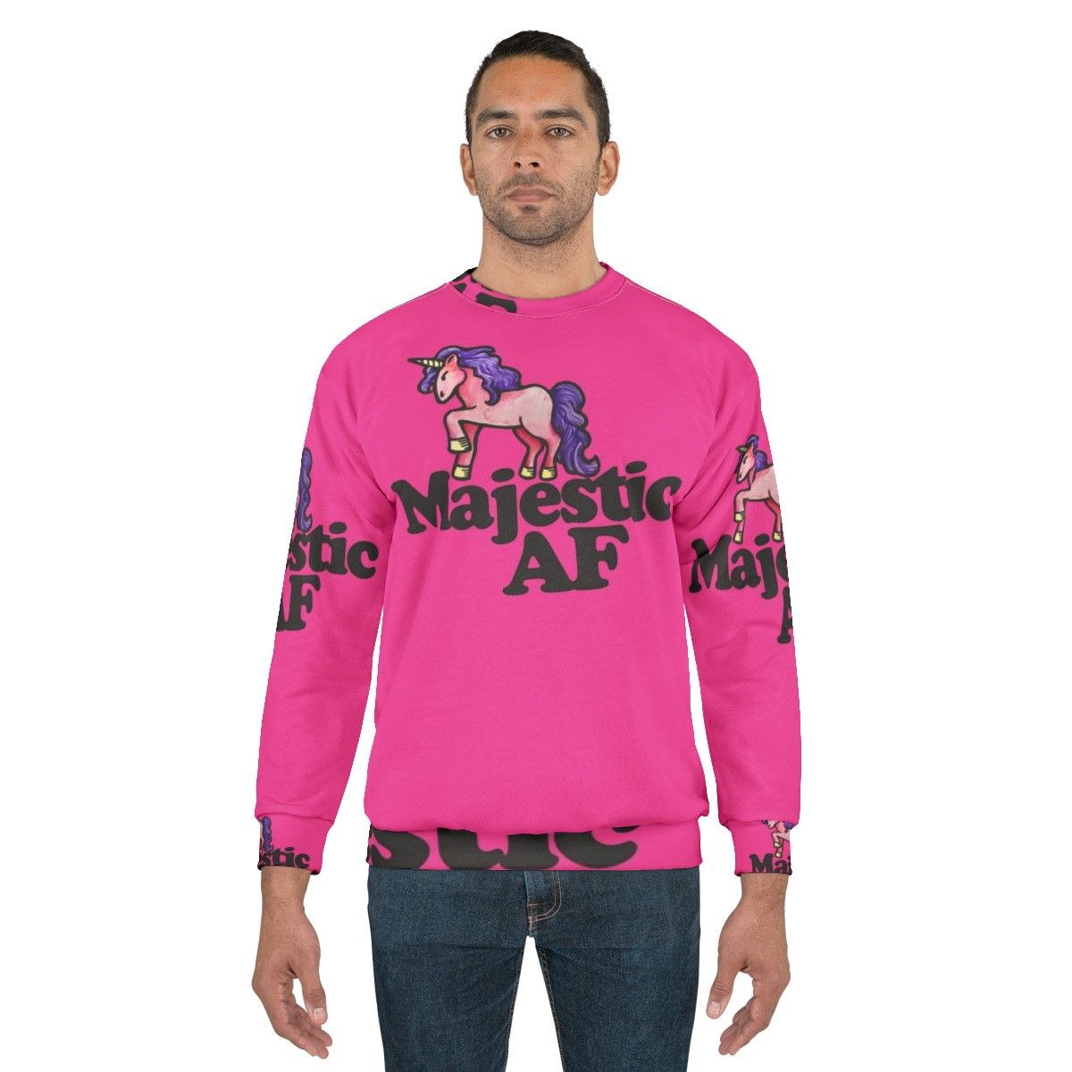 Majestic unicorn sweatshirt - men