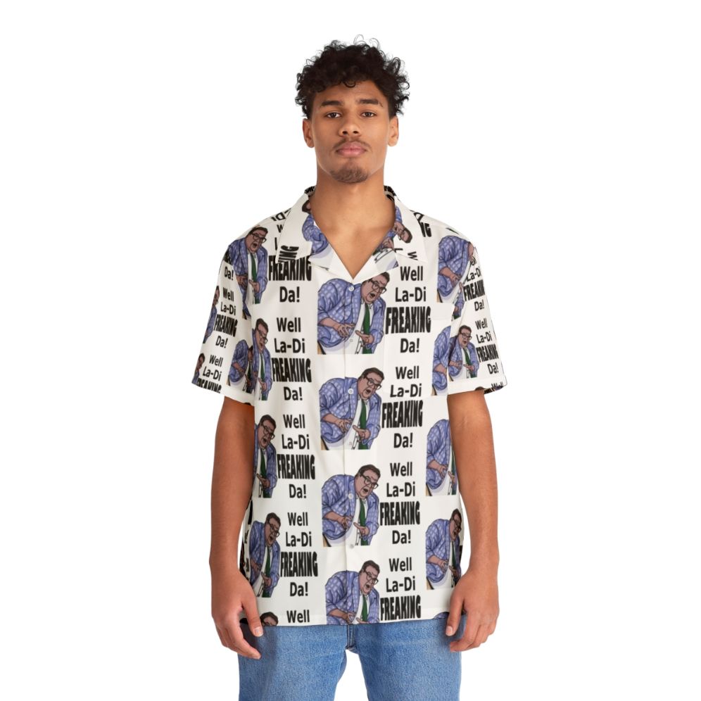 Matt Foley "Van Down By The River" Hawaiian Shirt - People Front