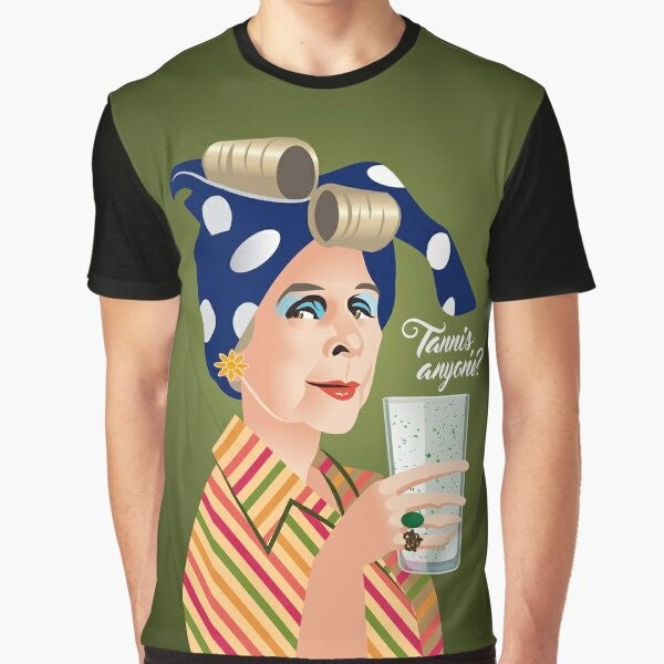 Minnie graphic t-shirt featuring design inspired by Rosemary's Baby