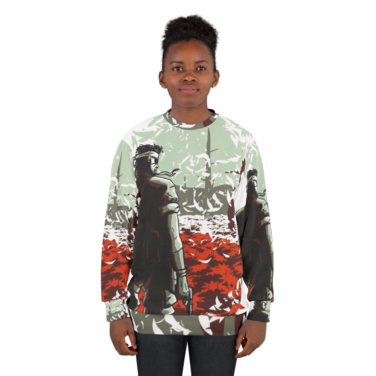 Metal Gear Big Boss Sweatshirt - women