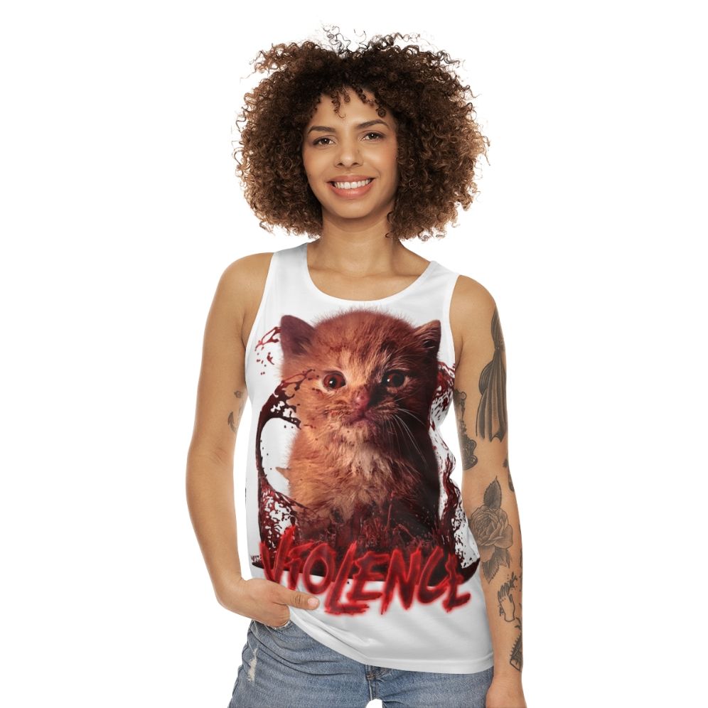 Violence Unisex Tank Top - women