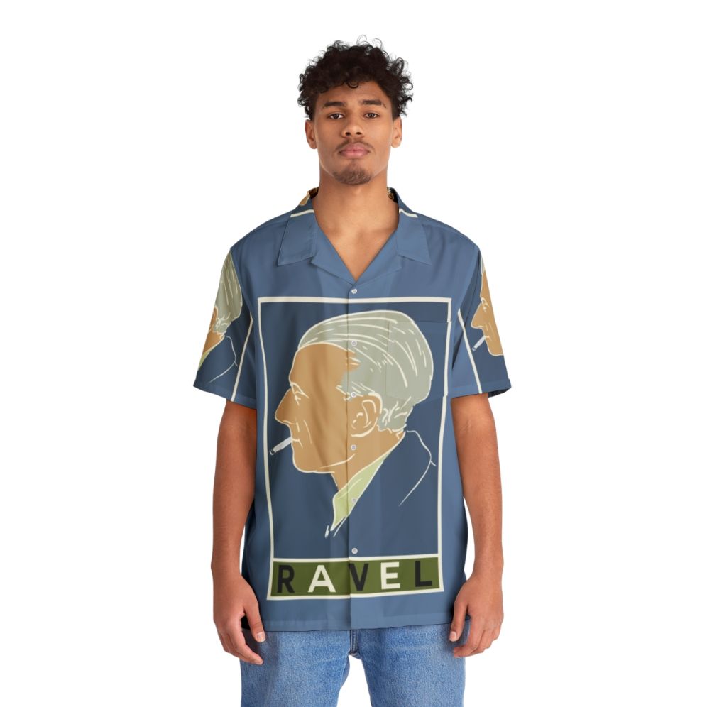 Maurice Ravel Inspired Classical Music Hawaiian Shirt - People Front