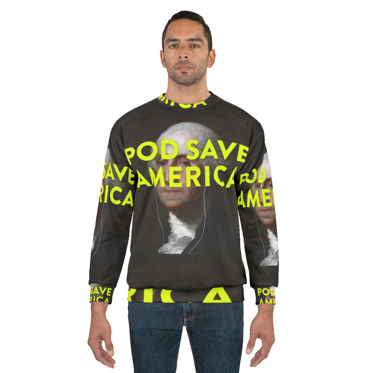 Pod Save America Political Podcast Sweatshirt - men