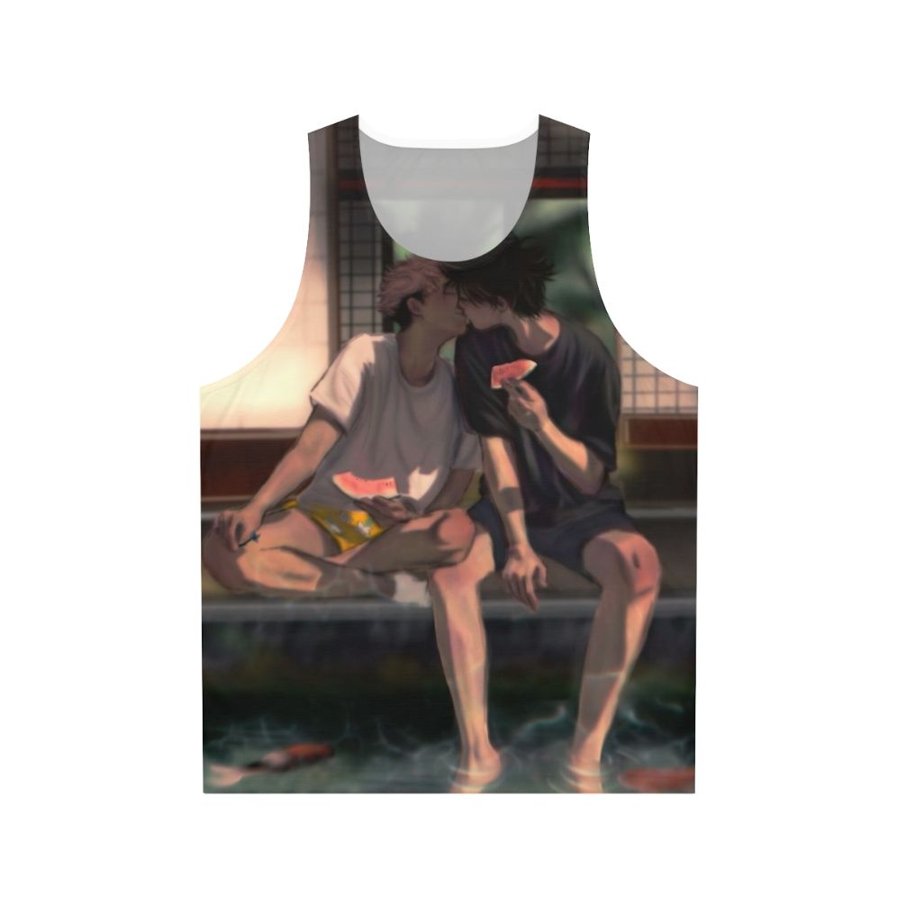 Jujutsu Kaisen Megumi Fushiguro and Itadori Yuuji Unisex Tank Top