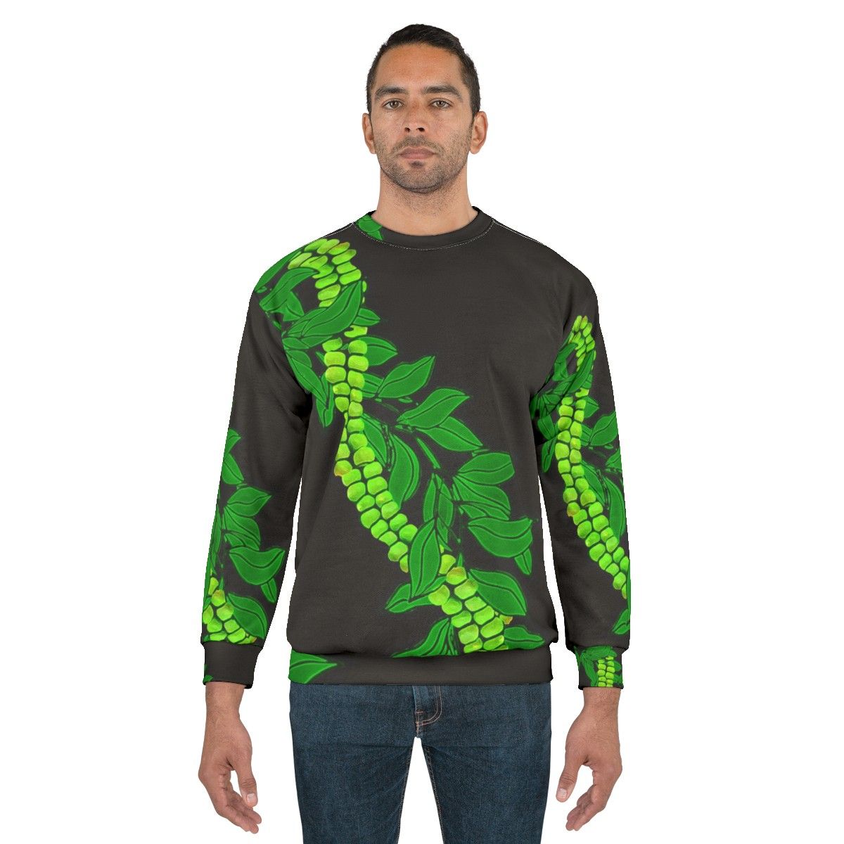 Hawaiian floral sweatshirt for women - men