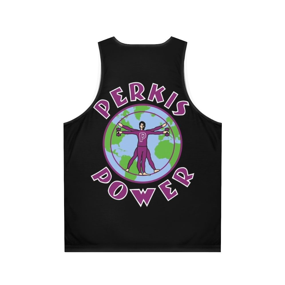 Perkis Power Unisex 90s Tank Top - Back