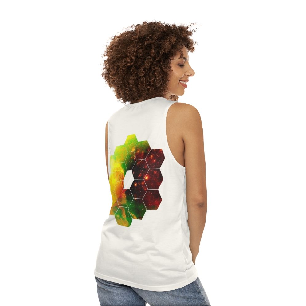 James Webb Telescope unisex tank top - women back