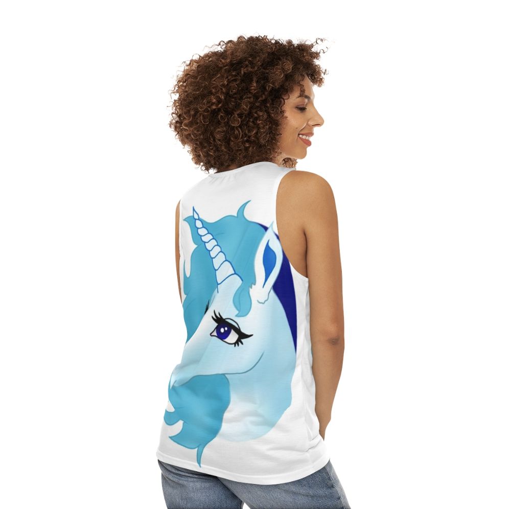 The Last Unicorn Unisex Fantasy Tank Top - women back