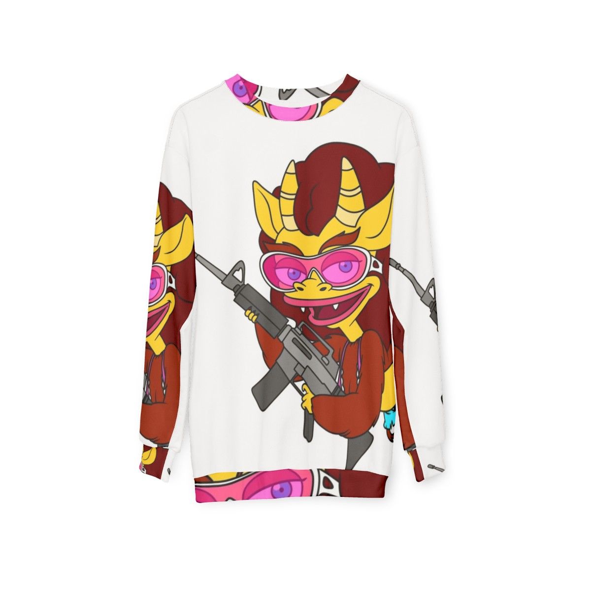 Big Mouth Connie Sweatshirt - hanging