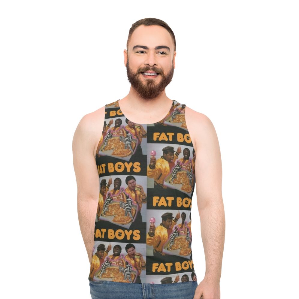 Unisex oversized tank top for hip-hop fashion - men