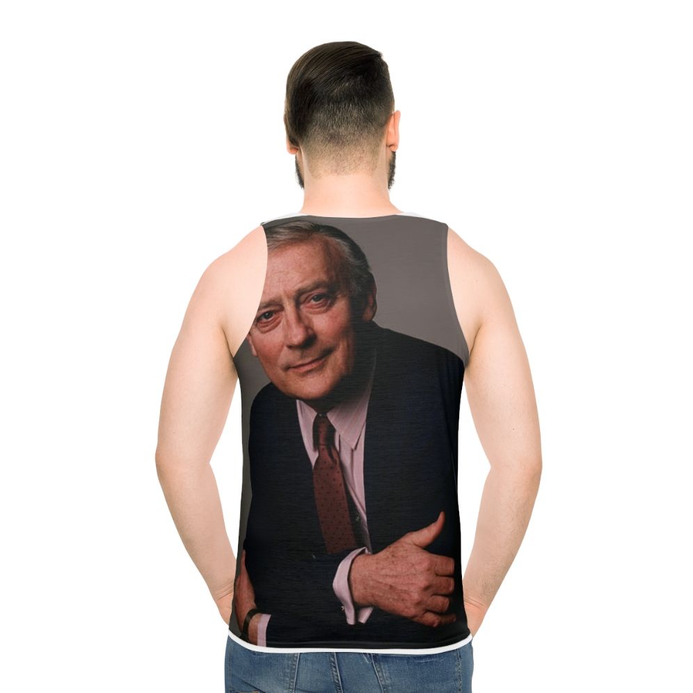 Edward Woodward Unisex Vintage Tank Top - men back