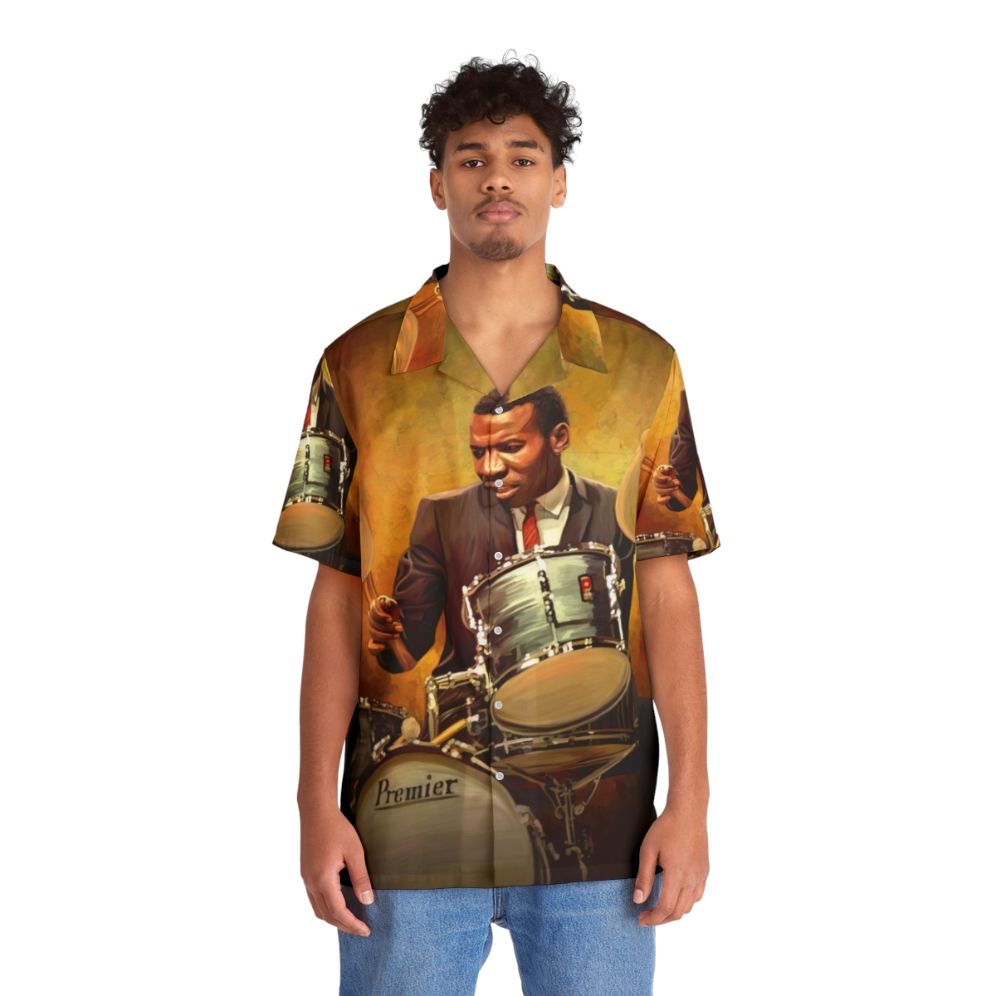 Elvin Jones Jazz Musician Hawaiian Shirt - People Front