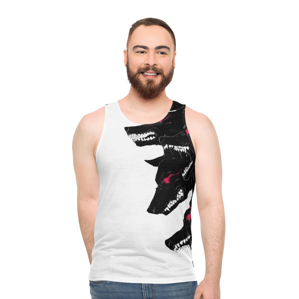 Unisex Wolf Tank Top - men