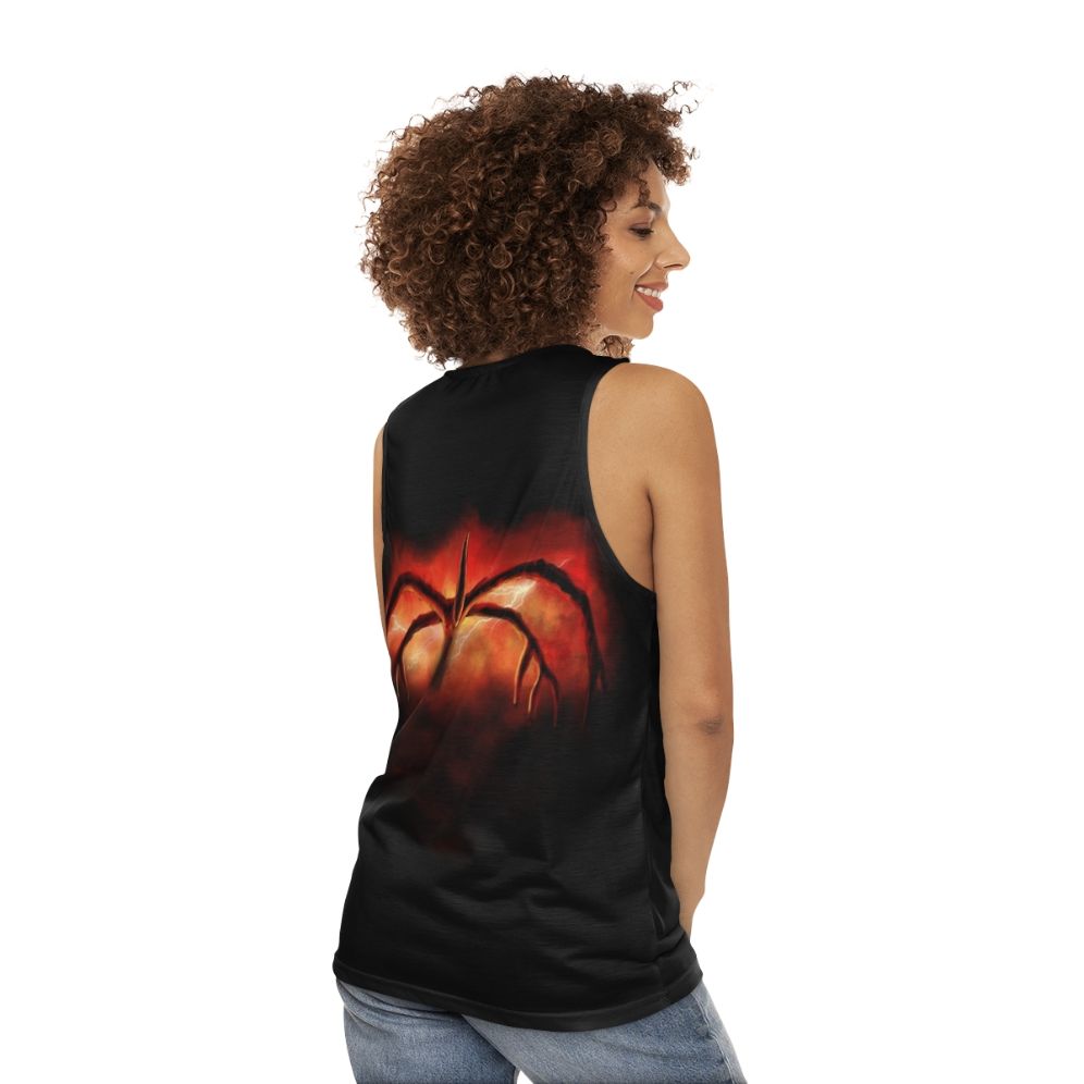 Mind Flayer Stranger Things Unisex Tank Top - women back