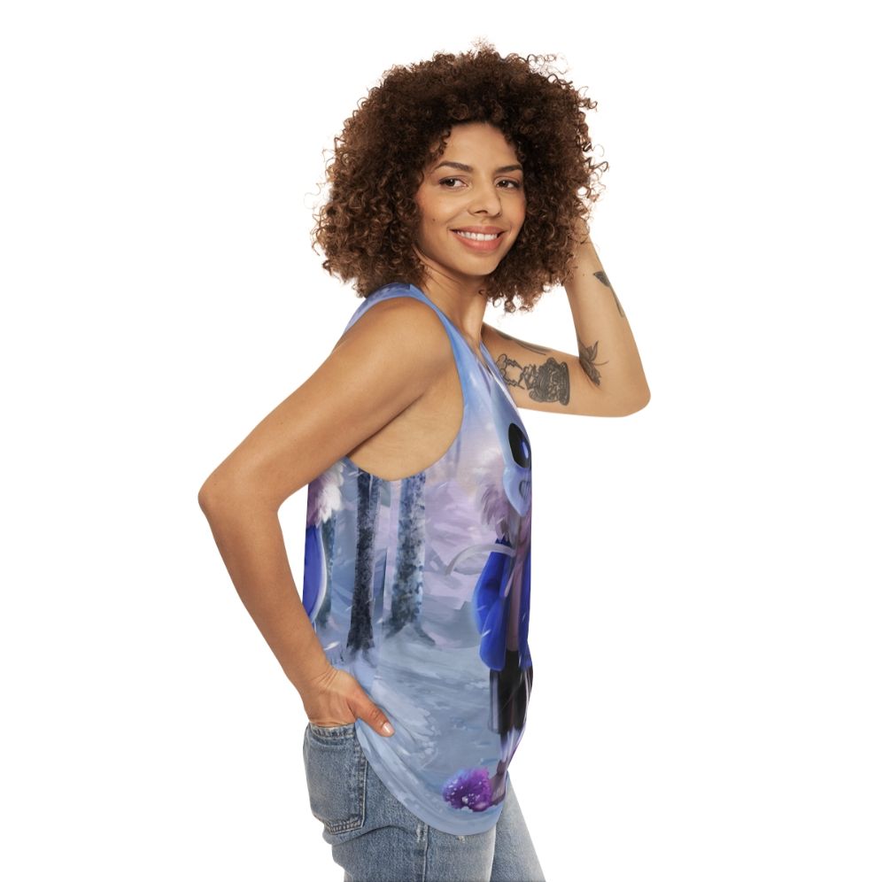 Undertale Sans Unisex Tank Top - women side