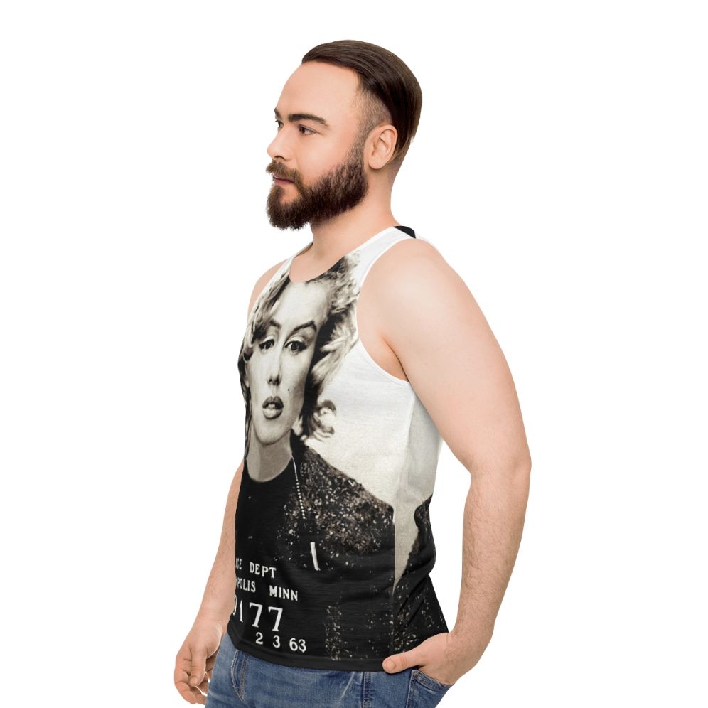 Marilyn Monroe Iconic Vintage Tank Top - men side