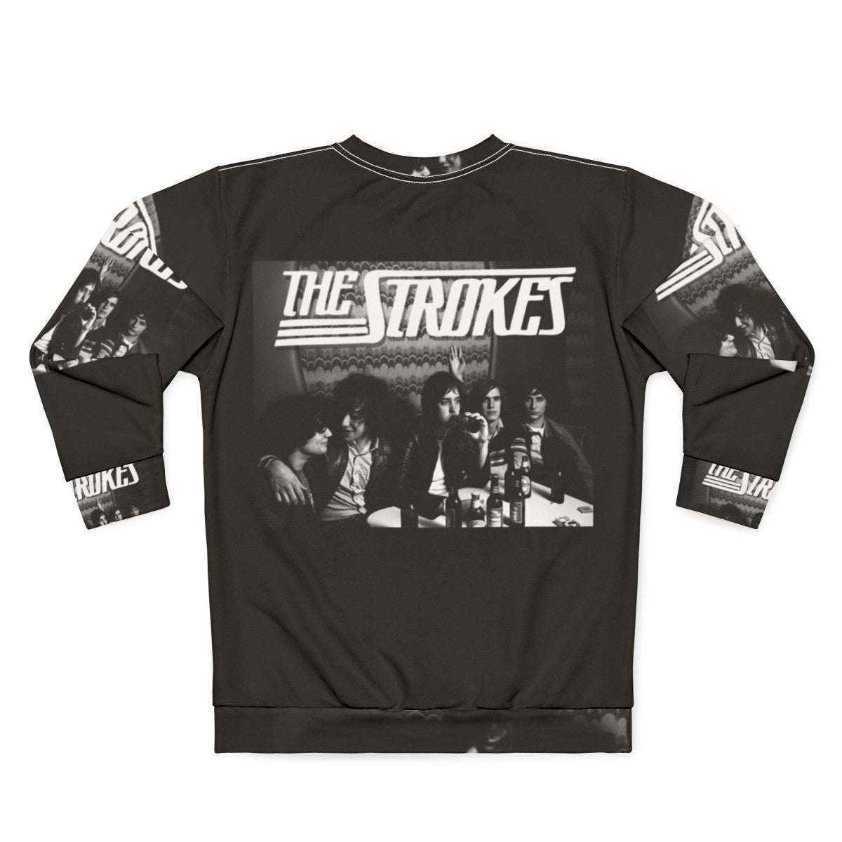 Strokes Sweatshirt 2 - Indie Music, Rock Band Merchandise - Back