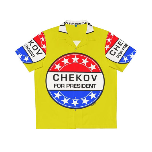 Chekov For President Hawaiian Shirt - Sci-Fi Star Trek Tribute Product Image