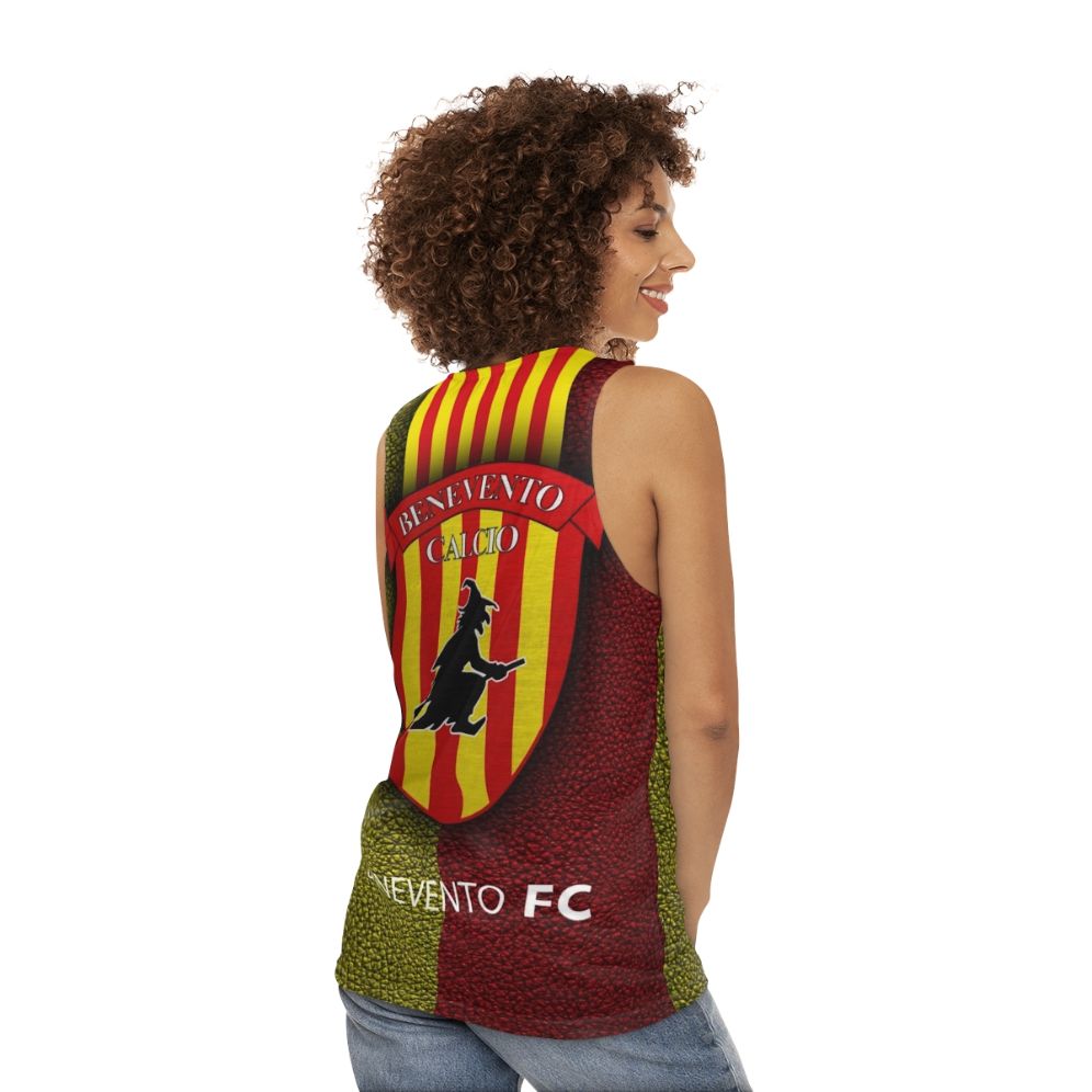 Benevento unisex soccer fan tank top - women back