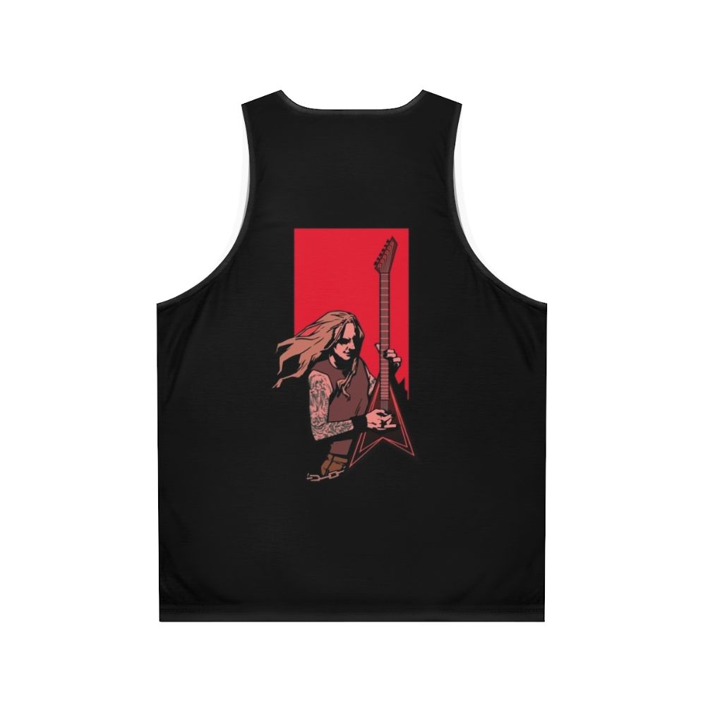 Alexi Laiho Children of Bodom Unisex Metal Tank Top - Back