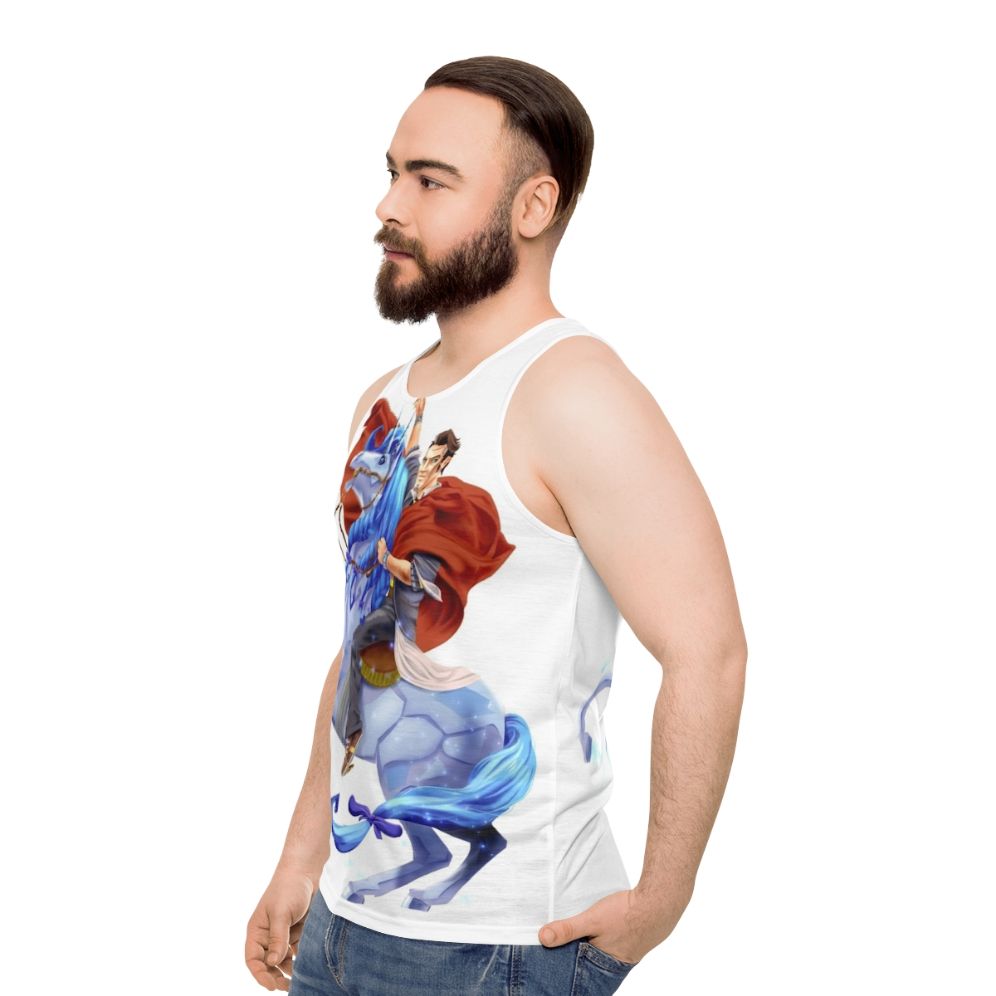 Handsome Jack Buttstallion Unisex Tank Top - men side