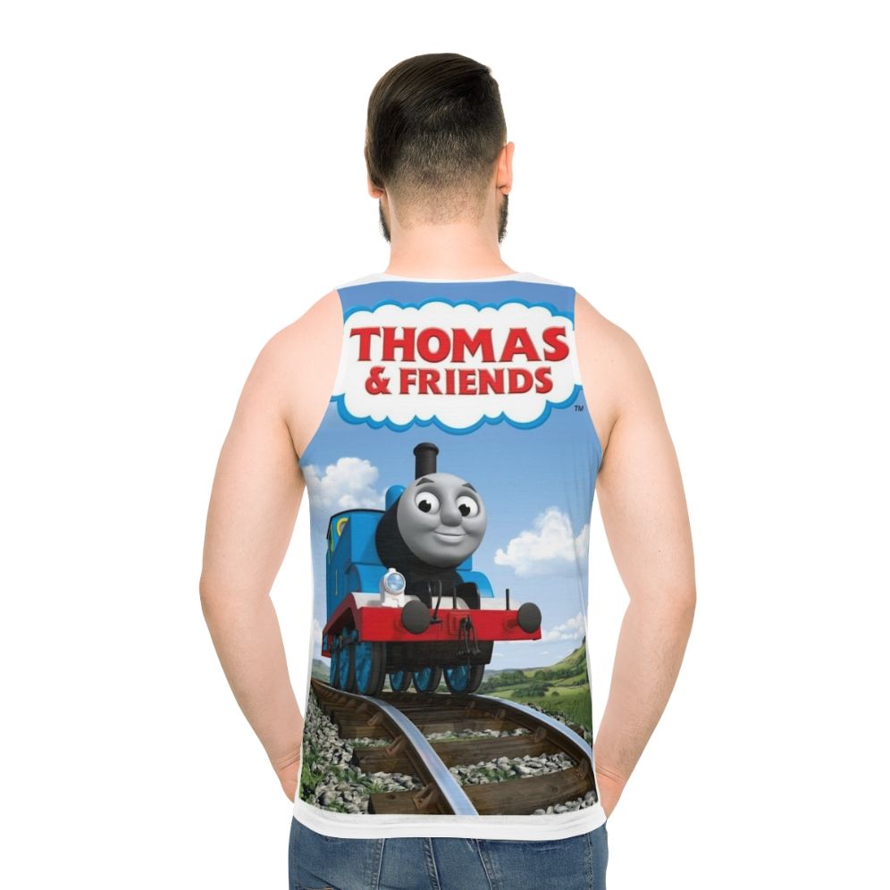 Thomas the Tank Engine Unisex Tank Top - men back