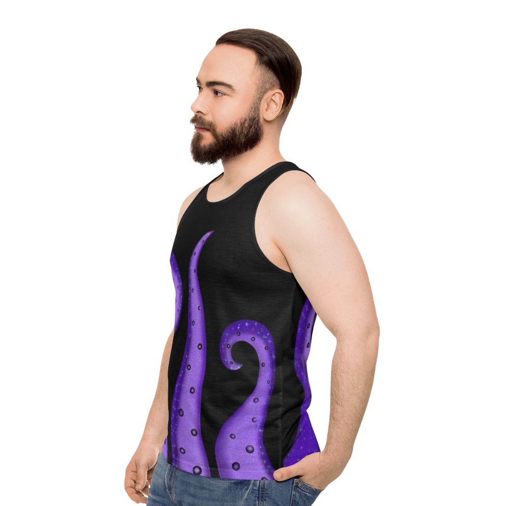 Ursula the Galaxy Sea Witch Unisex Tank Top - men side