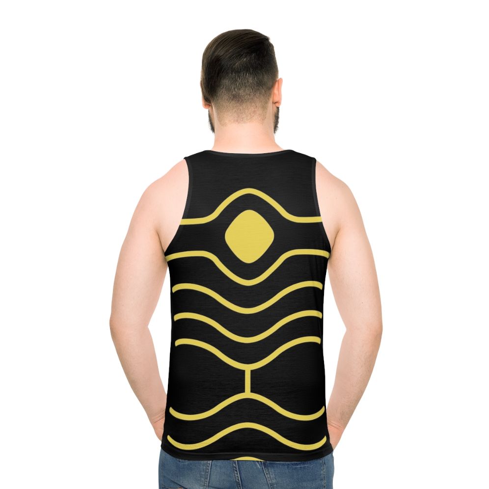 Hawks Tee V2 Unisex Tank Top for Anime & Manga Fans - men back