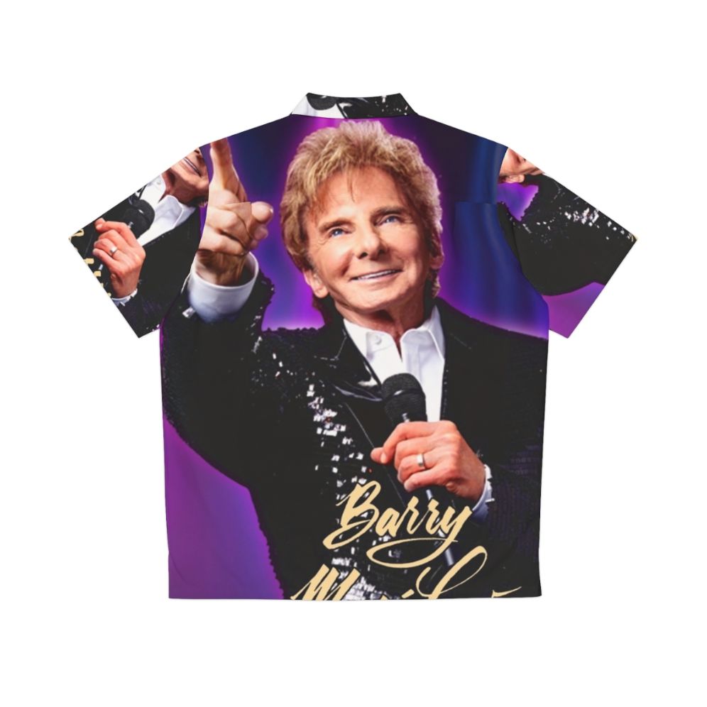 Barry Manilow Hawaiian Shirt - Back