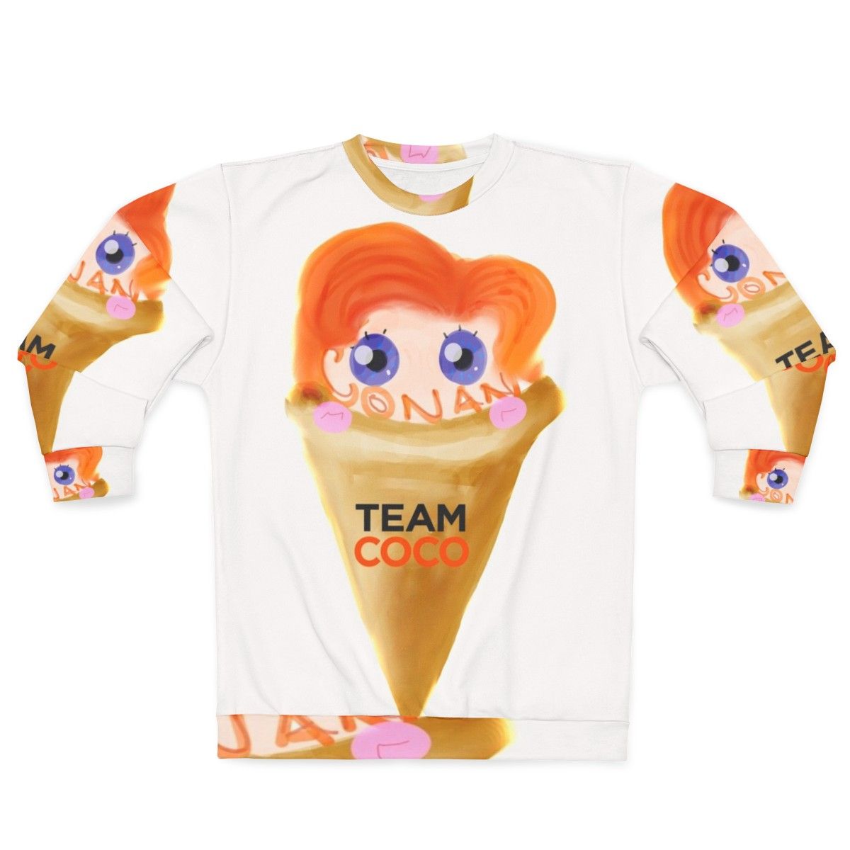 Conan O'Brien Ice Cream Sweatshirt