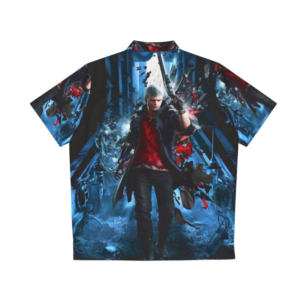 Devil May Cry 5 Nero Hawaiian Shirt - Back