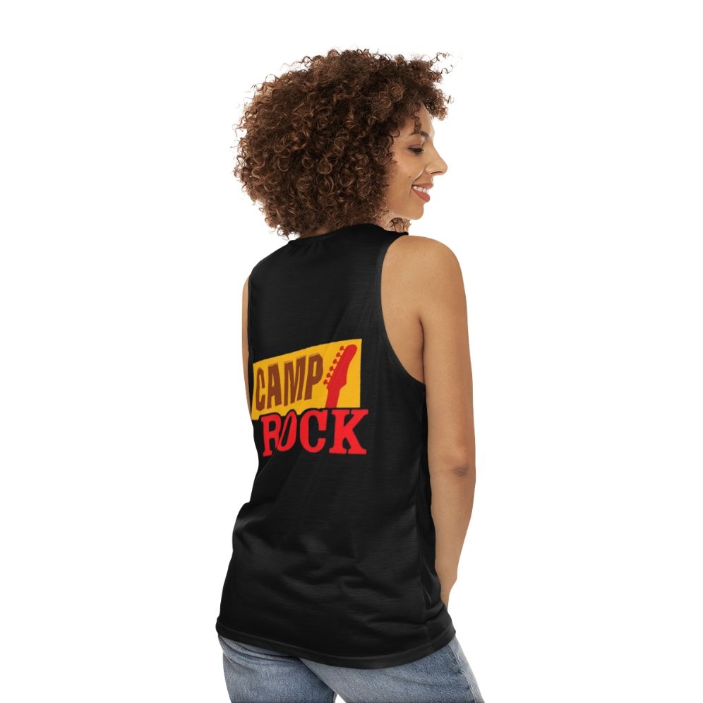 Jonas Brothers "Camp Rock" Unisex Tank Top - women back