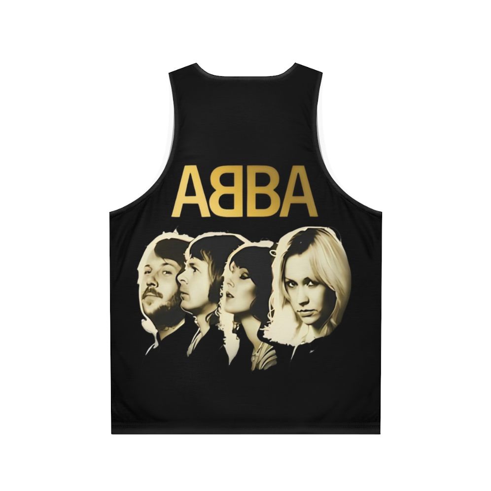 Abba unisex 70s disco tank top - Back