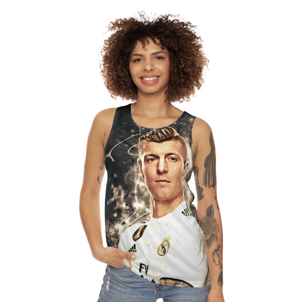 Toni Kroos Real Madrid Unisex Tank Top - women