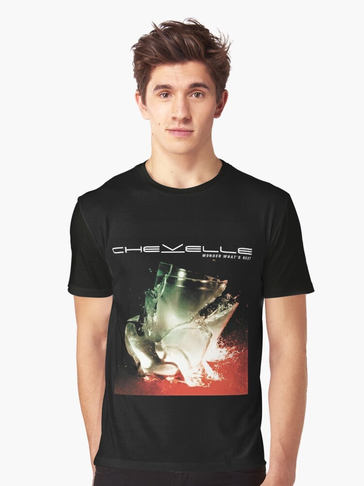 Chevelle band graphic t-shirt featuring the band's logo and artwork - Men