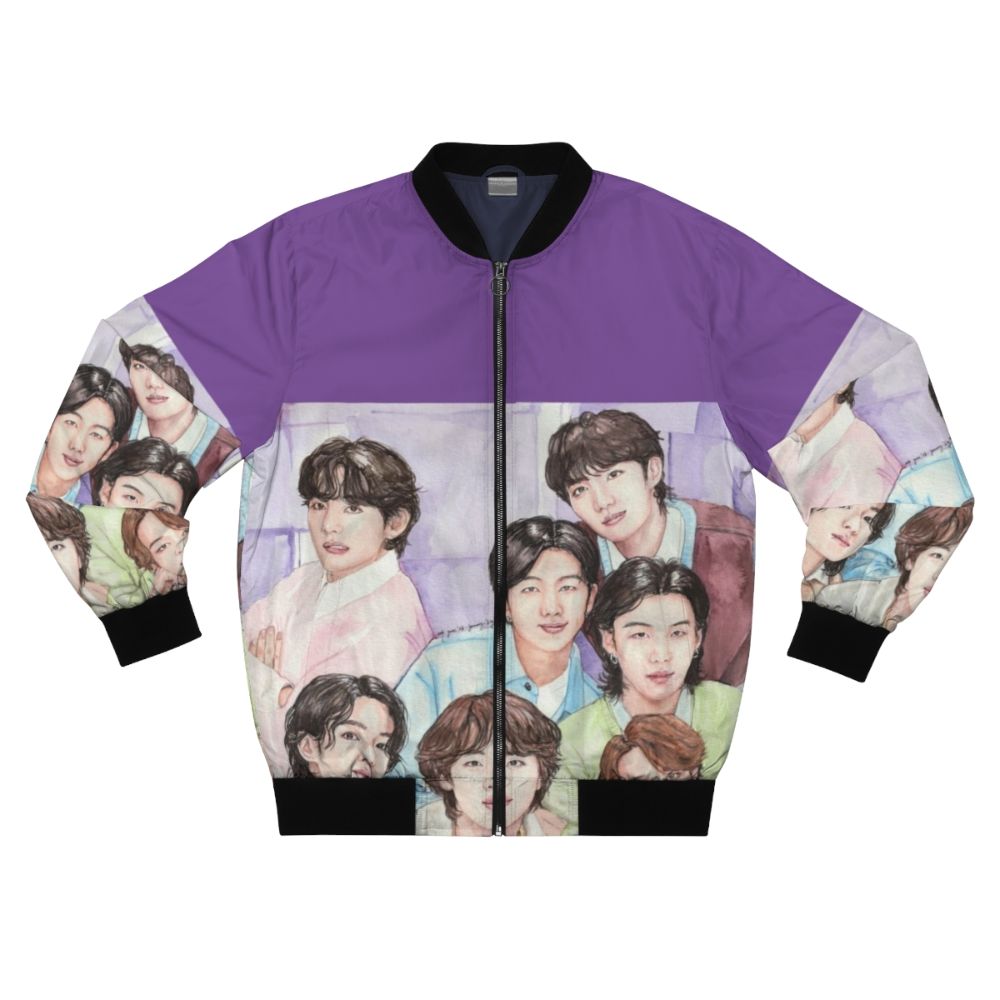 BTS Festa 2023 Bomber Jacket with Group Photo