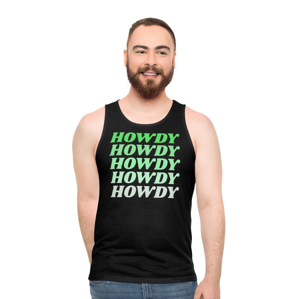 Howdy Howdy Howdy Unisex Western Cowboy Country Tank Top - men