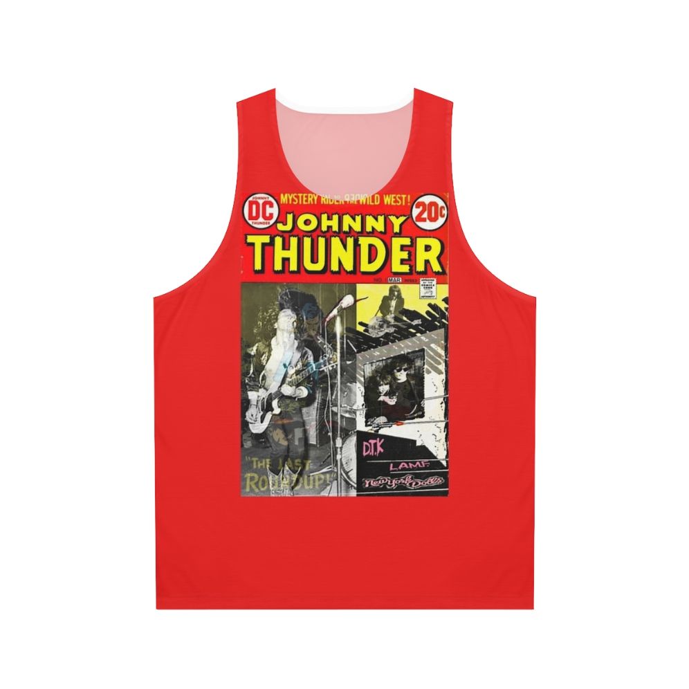 Johnny Thunders Inspired Unisex Tank Top