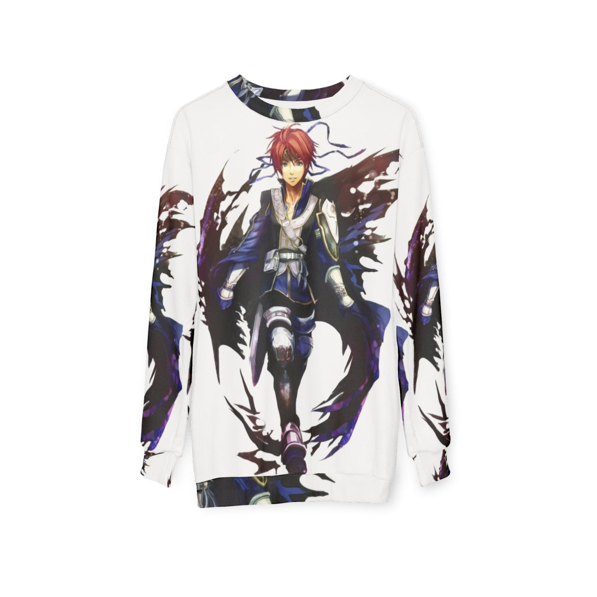 Roy from Fire Emblem on a sweatshirt - hanging