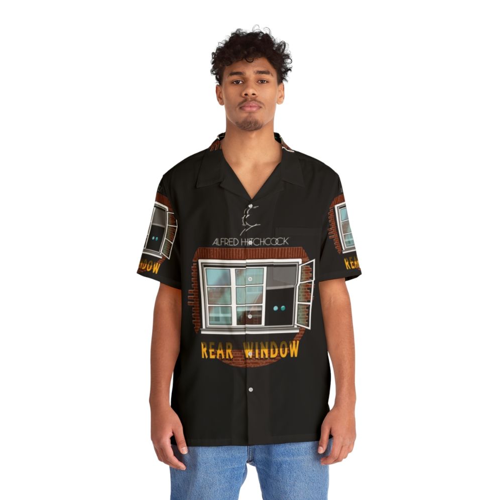 Alfred Hitchcock Rear Window Hawaiian Shirt - Lifestyle