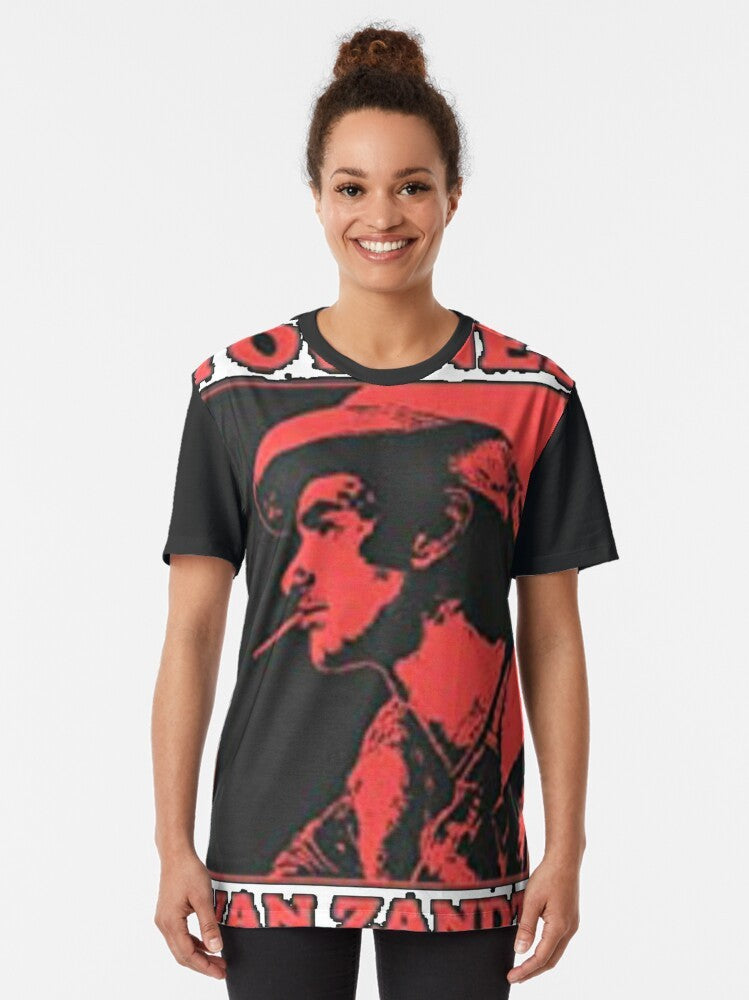 Exclusive Best Selling Townes Van Zandt Graphic T-Shirt - Women