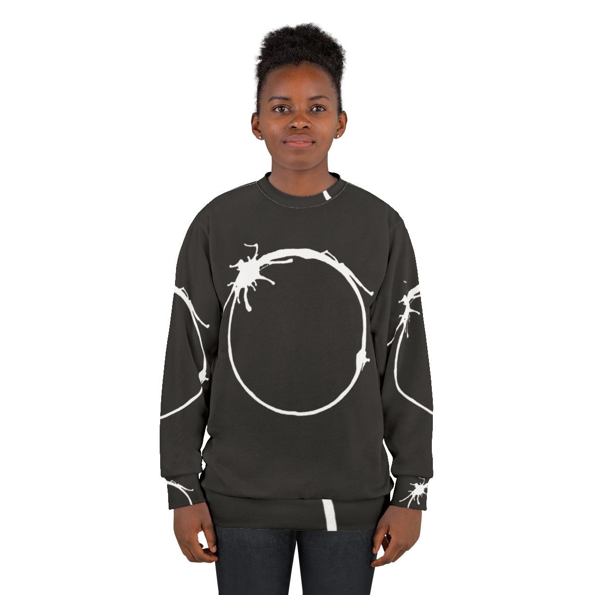 Arrival human heptapod symbol sweatshirt - women