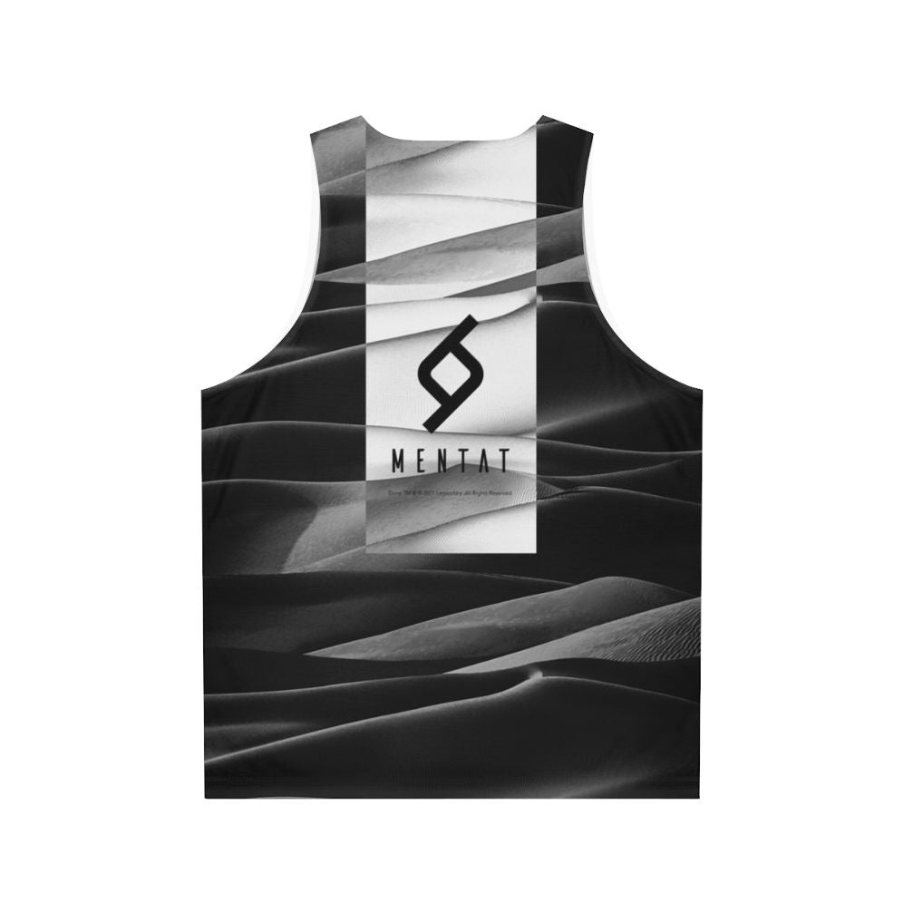 Dune Mentat Unisex Tank Top - Back